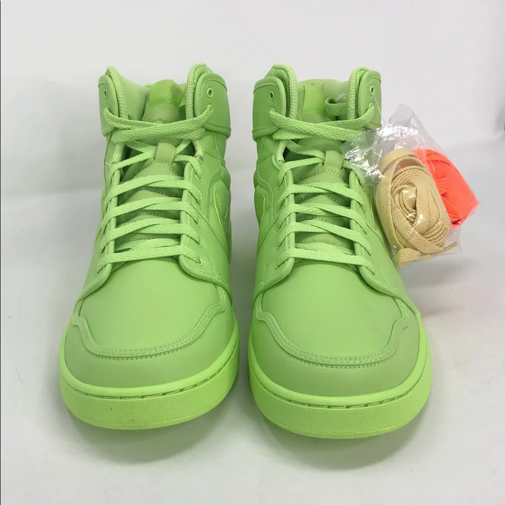 Nike Air Jordan 1 Retro AJKO Billie Eilish Key Lime Green Sneakers - Size 14
